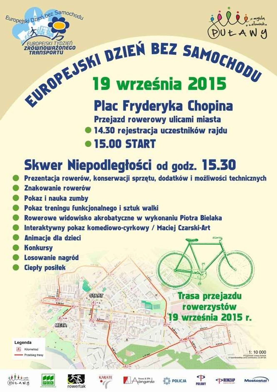 Dzień bez Samochodu w Puławach