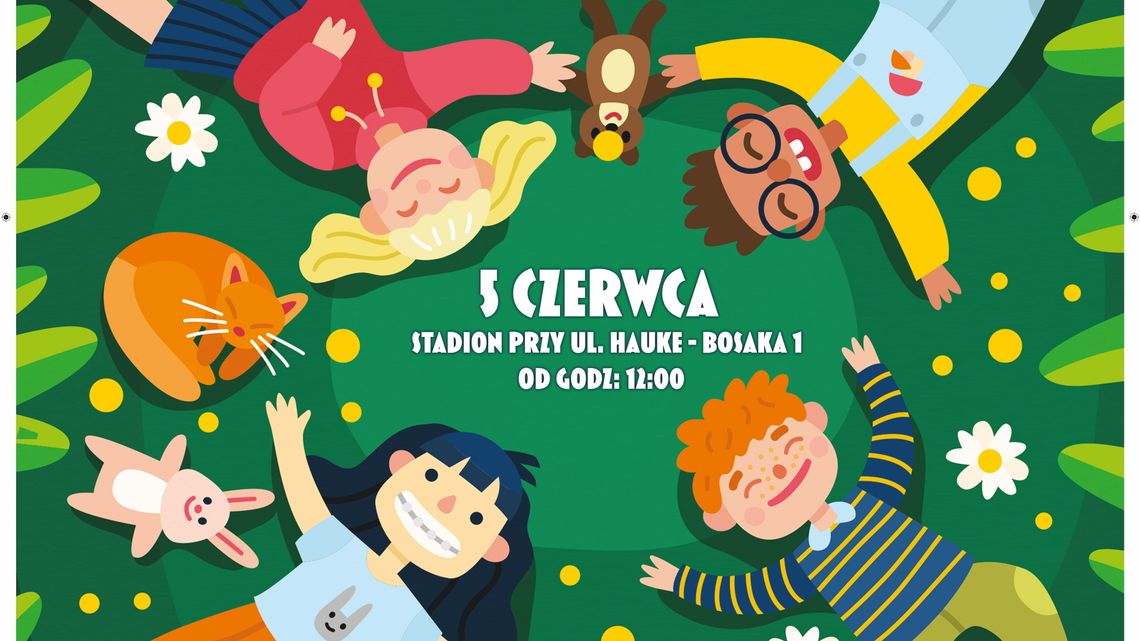 Dzień Dziecka na sporotowo w Puławach