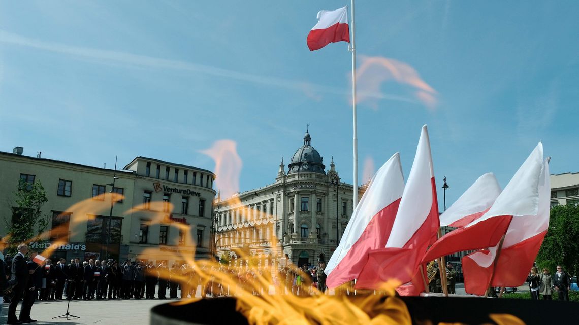 Dzień Flagi i Święto Konstytucji 3 Maja. Uroczystości w Lublinie