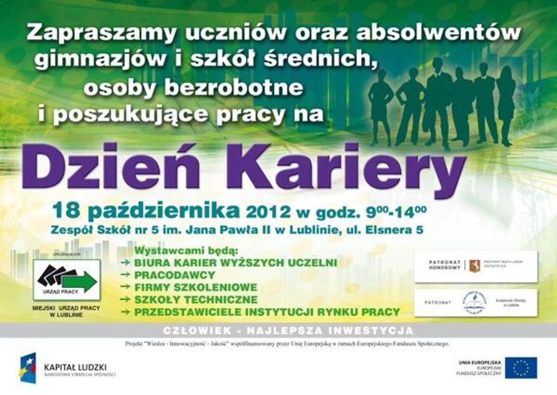 Dzień Kariery w czwartek w Lublinie