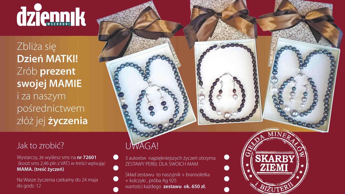 Dzień mamy. Złóż życzenia za pośrednictwem Dziennika Wschodniego