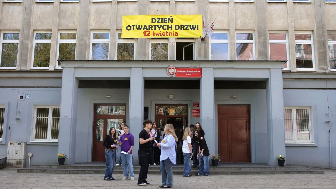 Dzień otwarty w XXIX Liceum Ogólnokształcącym im. cc. Majora Hieronima Dekutowskiego ps. " Zapora" w Lublinie