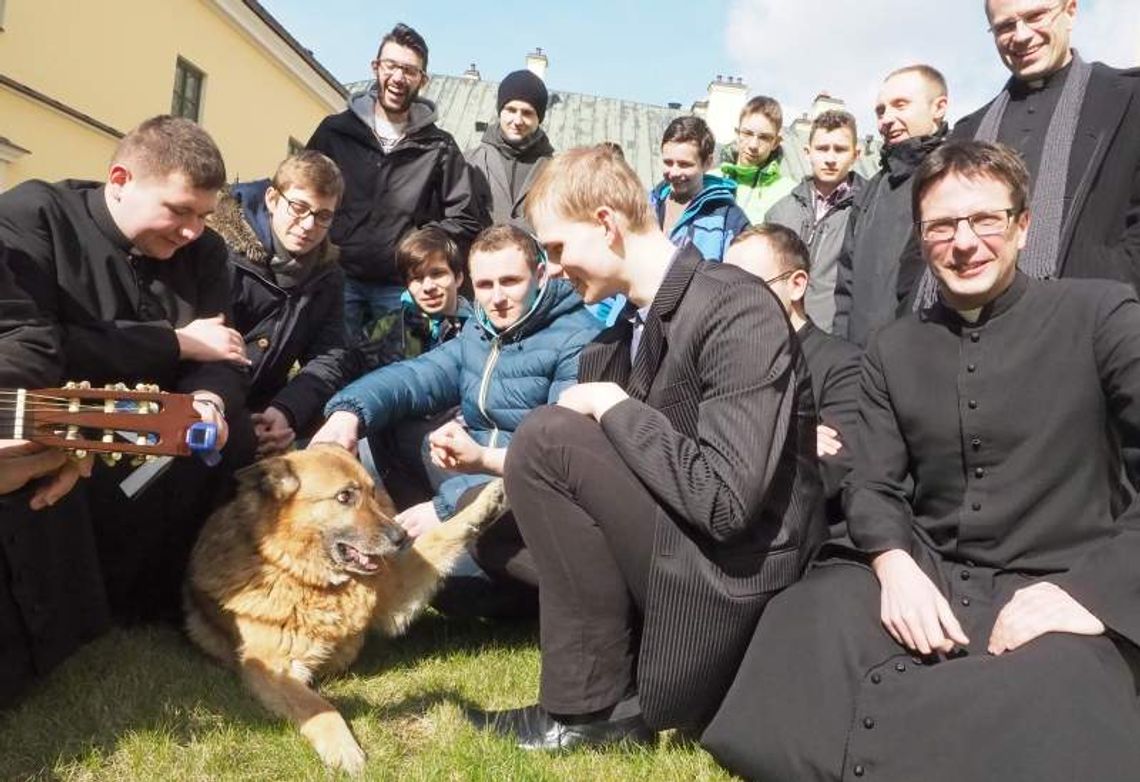 Dzień skupienia dla młodych mężczyzn w seminarium
