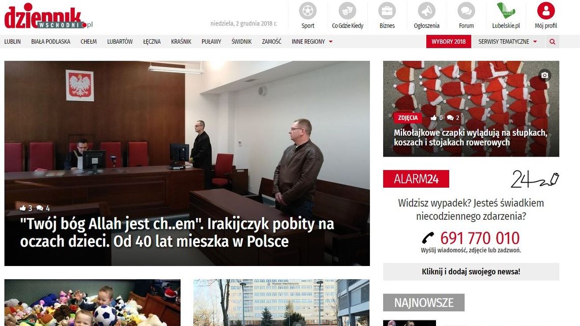 DziennikWschodni.pl. 1,3 mln unikalnych użytkowników w listopadzie! DziennikWschodni.pl. 1,3 mln unikalnych użytkowników w listopadzie!