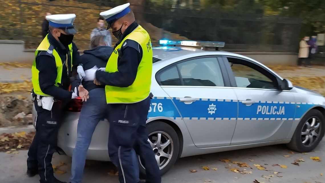 Dziesięć osób trafi przed sąd po protestach w Lublinie. Jedna osoba zatrzymana