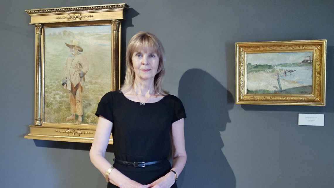 "Dziewczynka w czerwonej sukience" wyszła z domu. Prywatna kolekcja w Muzeum Lubelskim "Dziewczynka w czerwonej sukience" wyszła z domu. Prywatna kolekcja w Muzeum Lubelskim