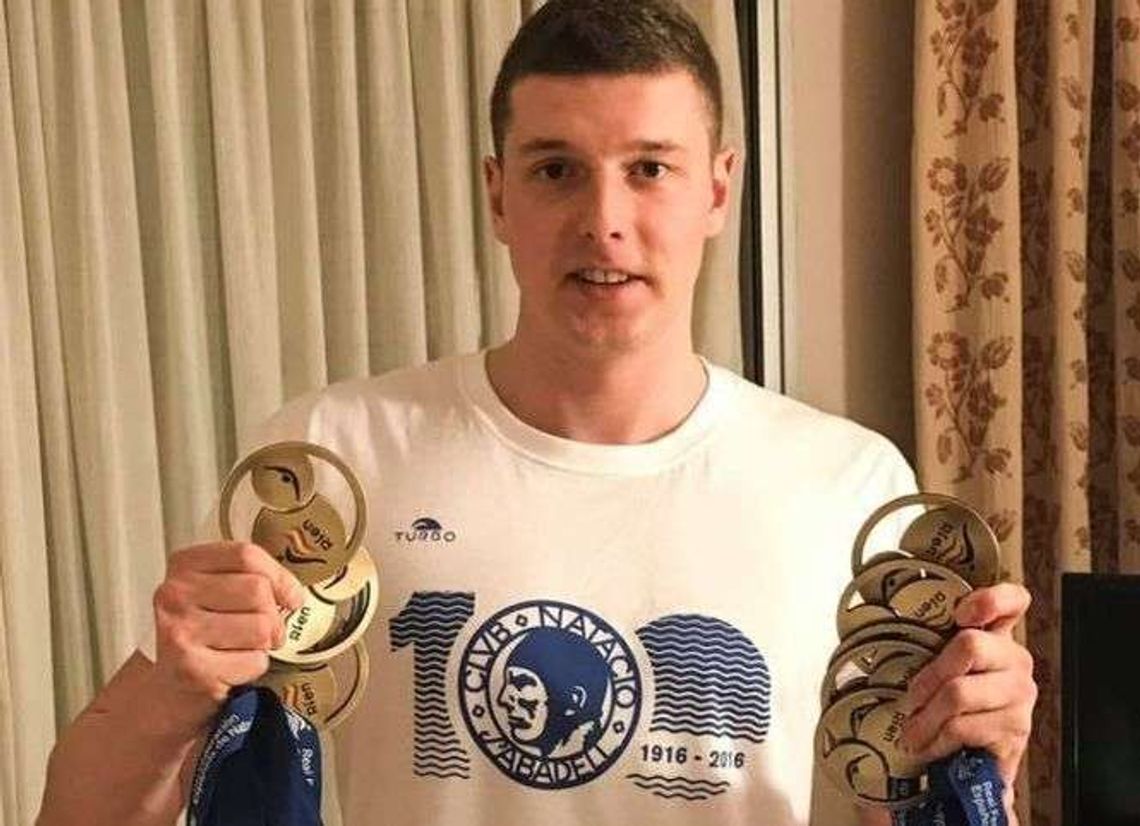 Dziewięć medali Konrada Czerniaka na mistrzostwach Hiszpanii