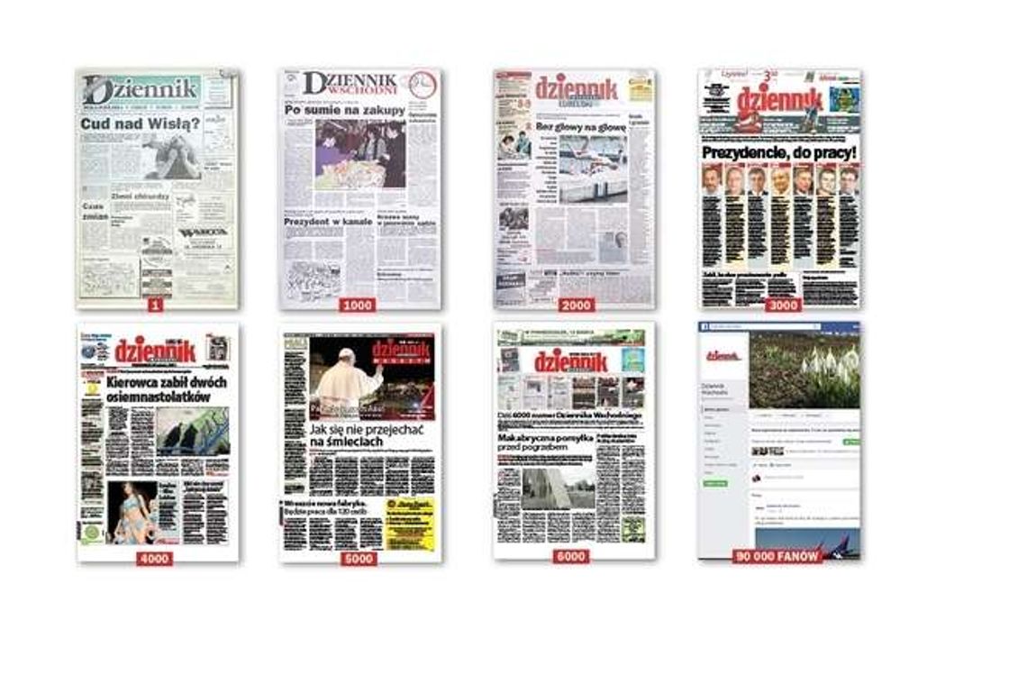 Dziś 6000 numer Dziennika Wschodniego!