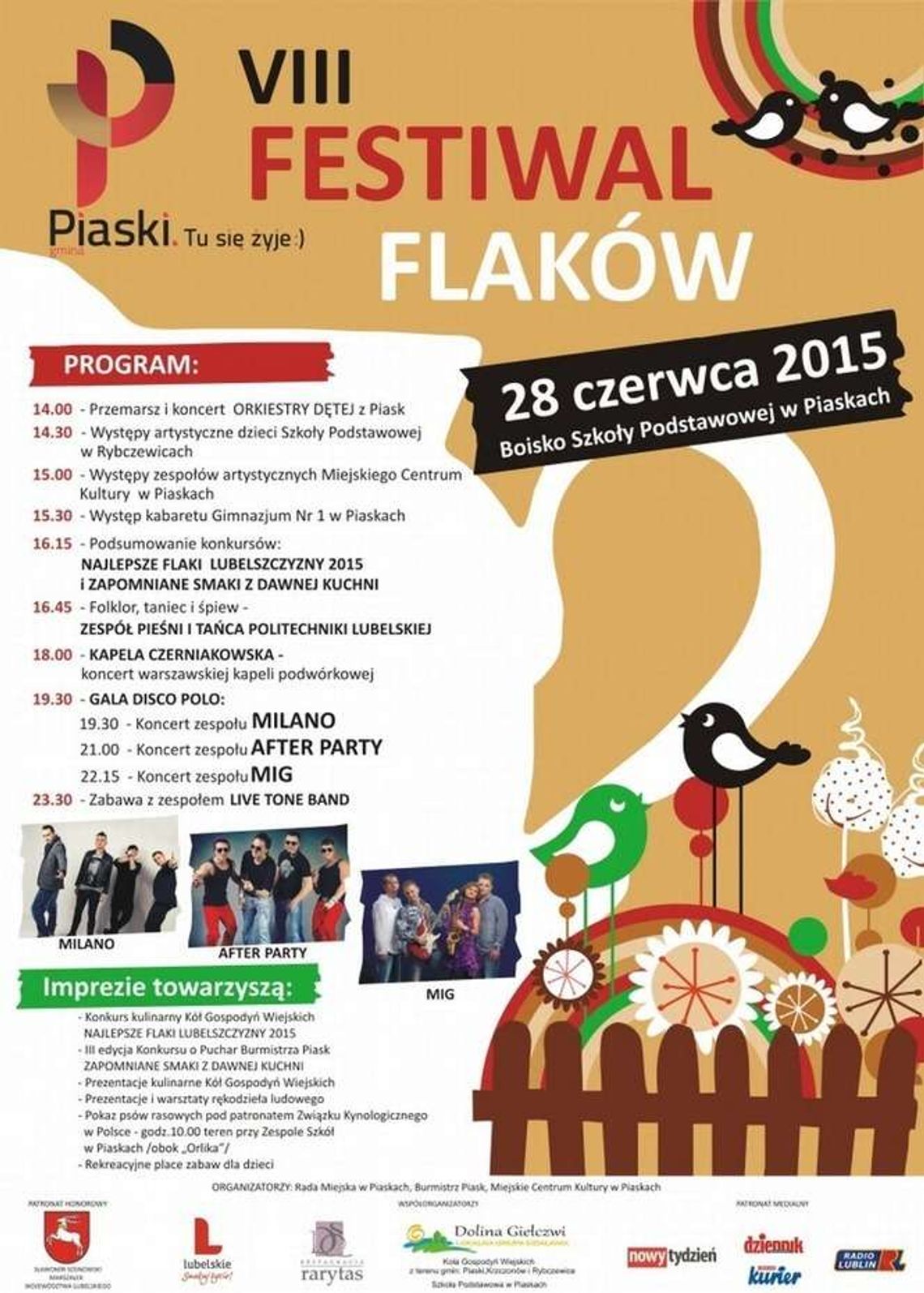 Dziś Festiwal flaków w Piaskach Dziś Festiwal flaków w Piaskach
