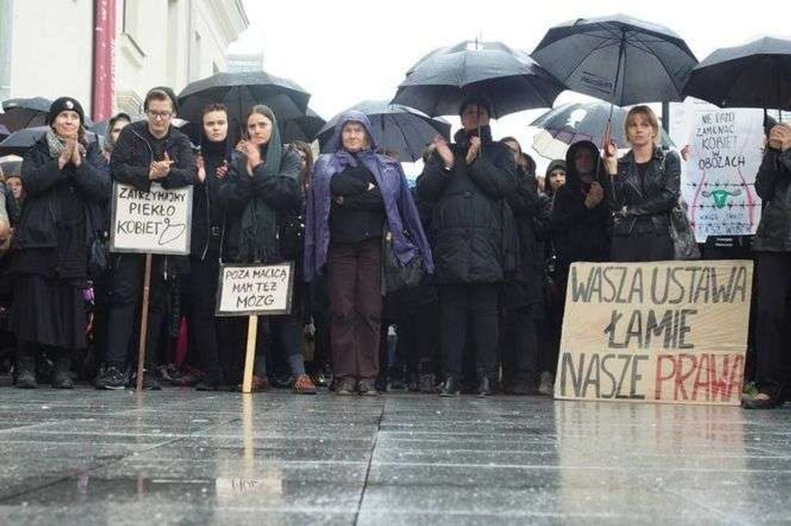 Dziś w Lublinie i regionie: Czarny wtorek i manifestacje pro-life