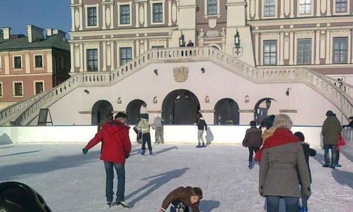 Dziś za darmo poślizgasz się na lodowisku w Zamościu