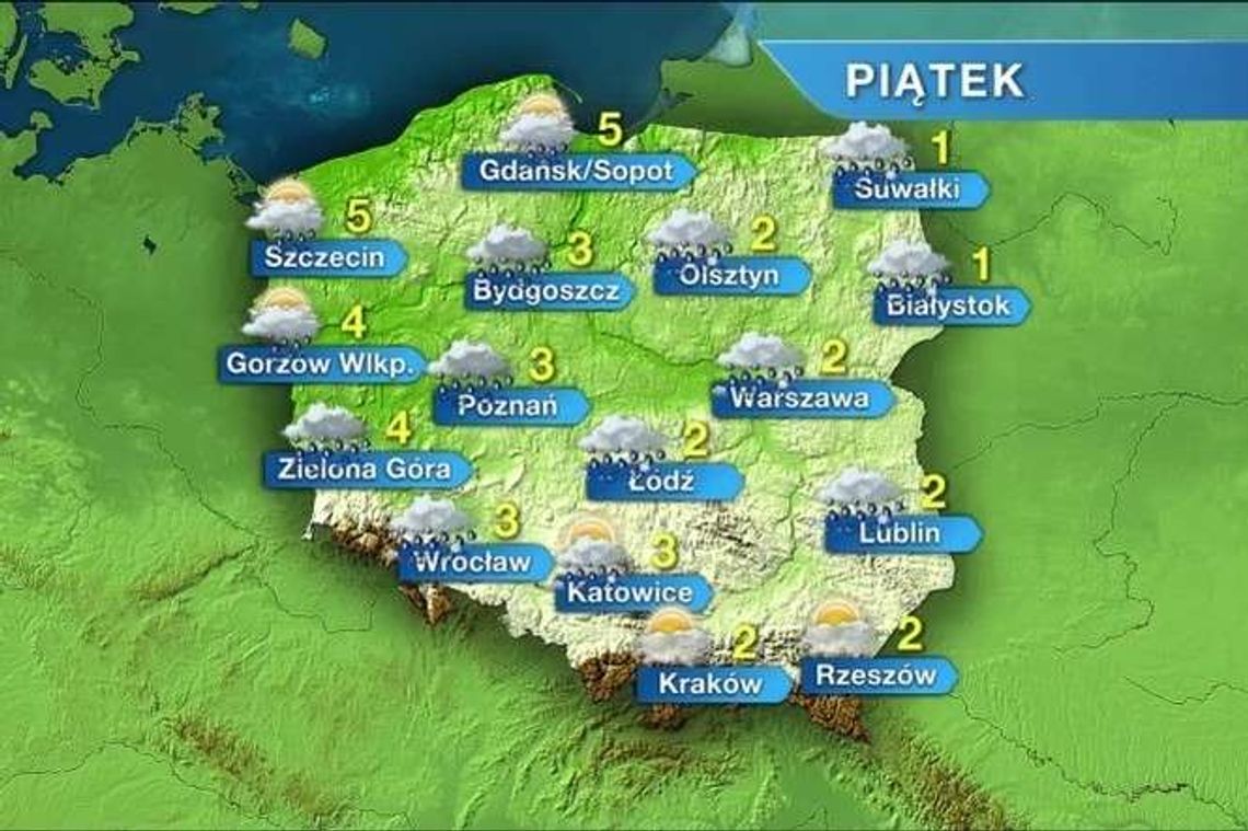 Dzisiaj może padać deszcz ze śniegiem. Uwaga na śliskie drogi Dzisiaj może padać deszcz ze śniegiem. Uwaga na śliskie drogi