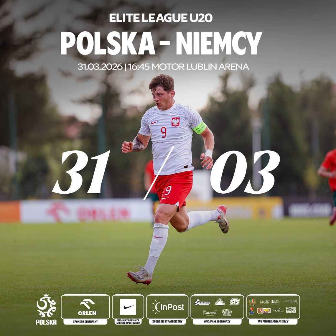 Dzisiaj na Motor Lublin Arenie Polska zagra z Niemcami. Po meczu licytacja koszulki dla Frania