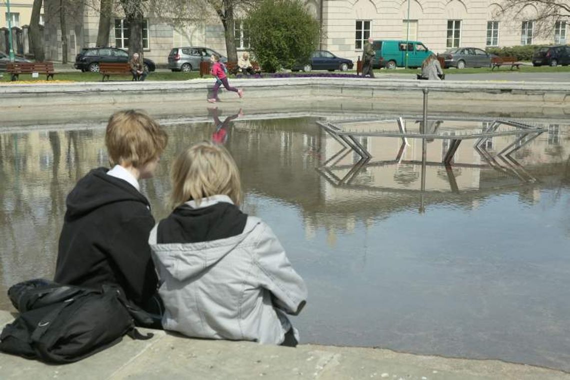 Dzisiaj zacznie działać fontanna na pl. Litewskim