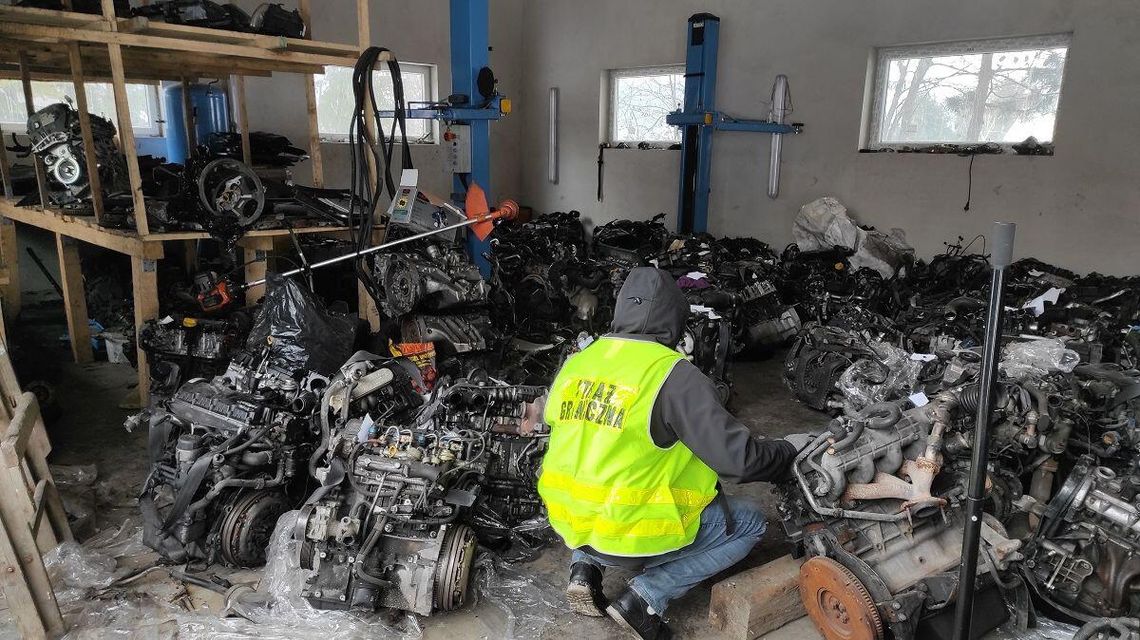 „Dziupla” a w niej 52 silniki. Głównie włoskie