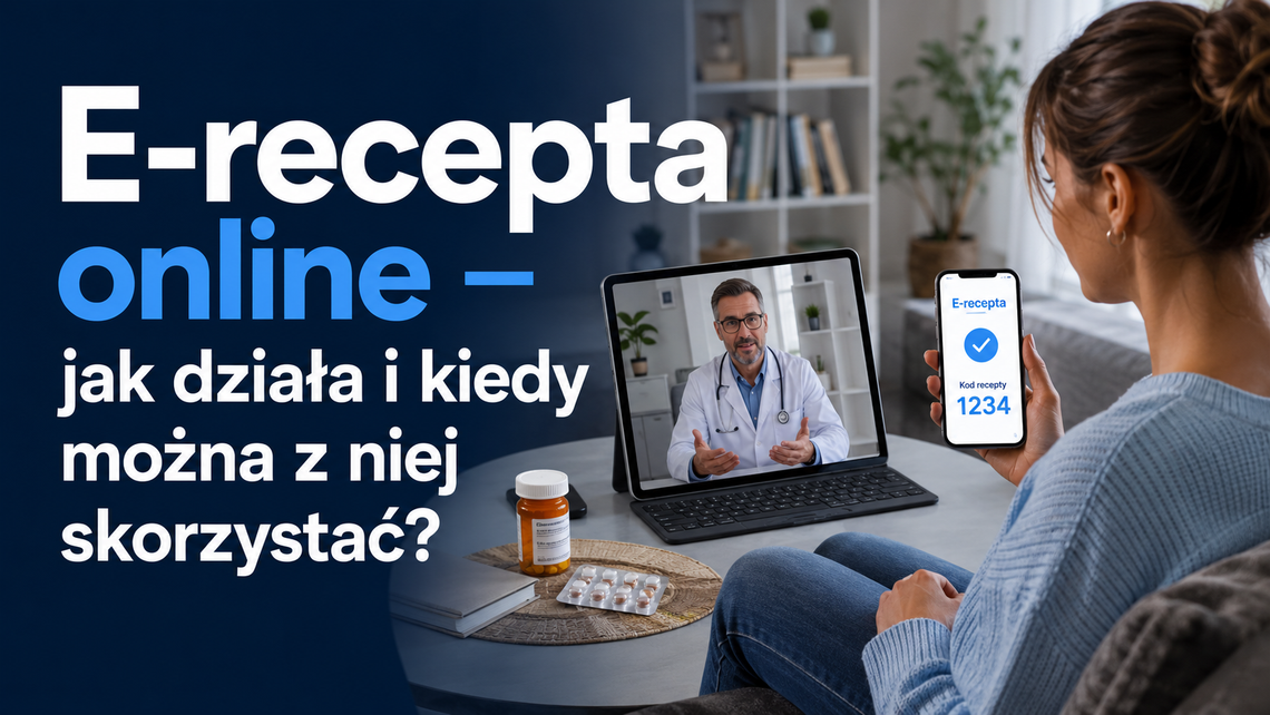 E-recepta online - jak działa i kiedy można z niej skorzystać? E-recepta online — jak działa i kiedy można z niej skorzystać?