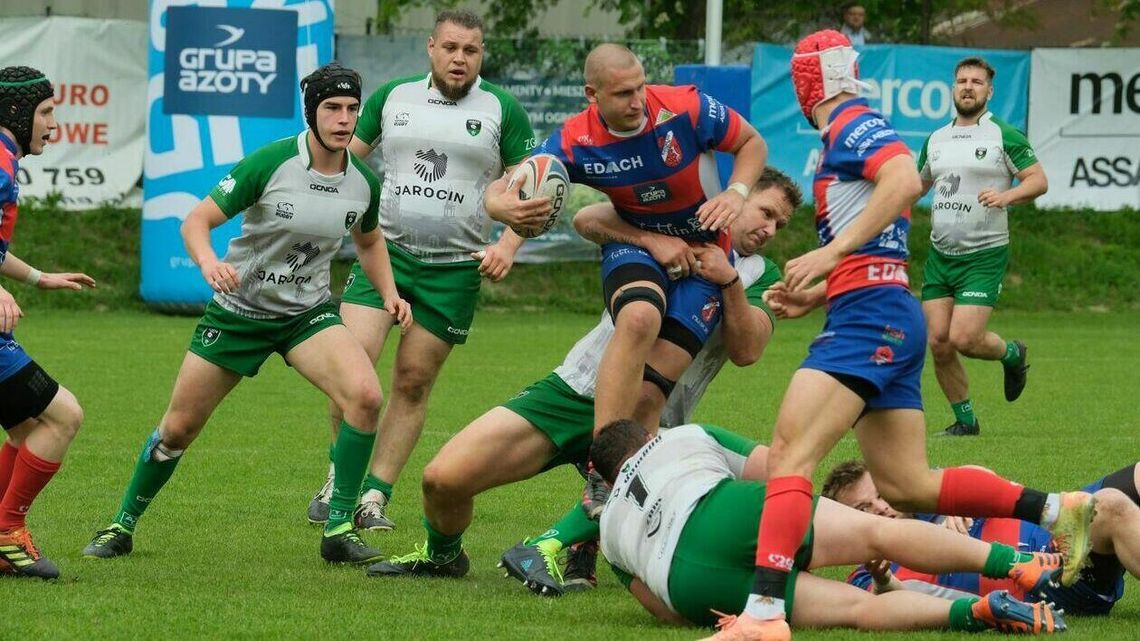 Edach Budowlani Lublin kontra Master Pharm Rugby Łódź. Rywal z najwyższej półki