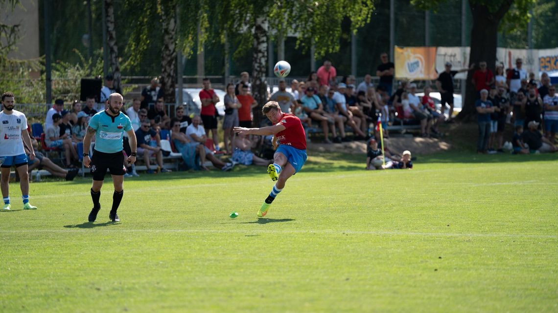 Edach Budowlani Lublin - KS Budowlani Commercecon Łódź 42:7. Udany debiut kopacza