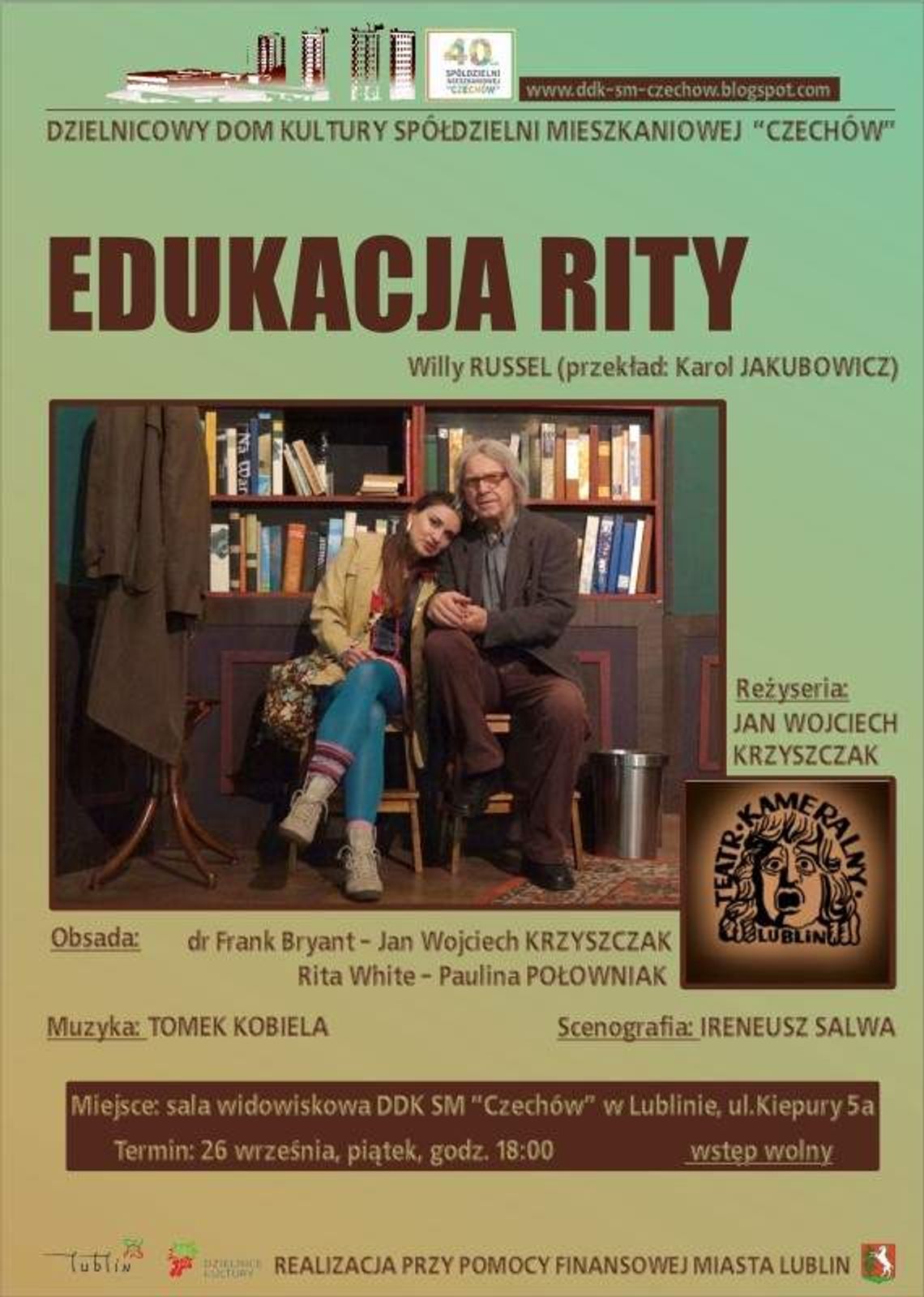 "Edukacja Rity w DDK Czechów "Edukacja Rity w DDK Czechów