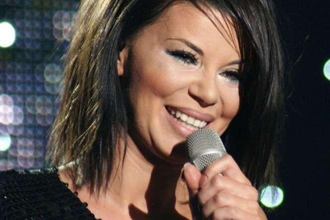 Edyta Górniak na Globusie. Ma mikrofon z USA. Taki jak Beyonce