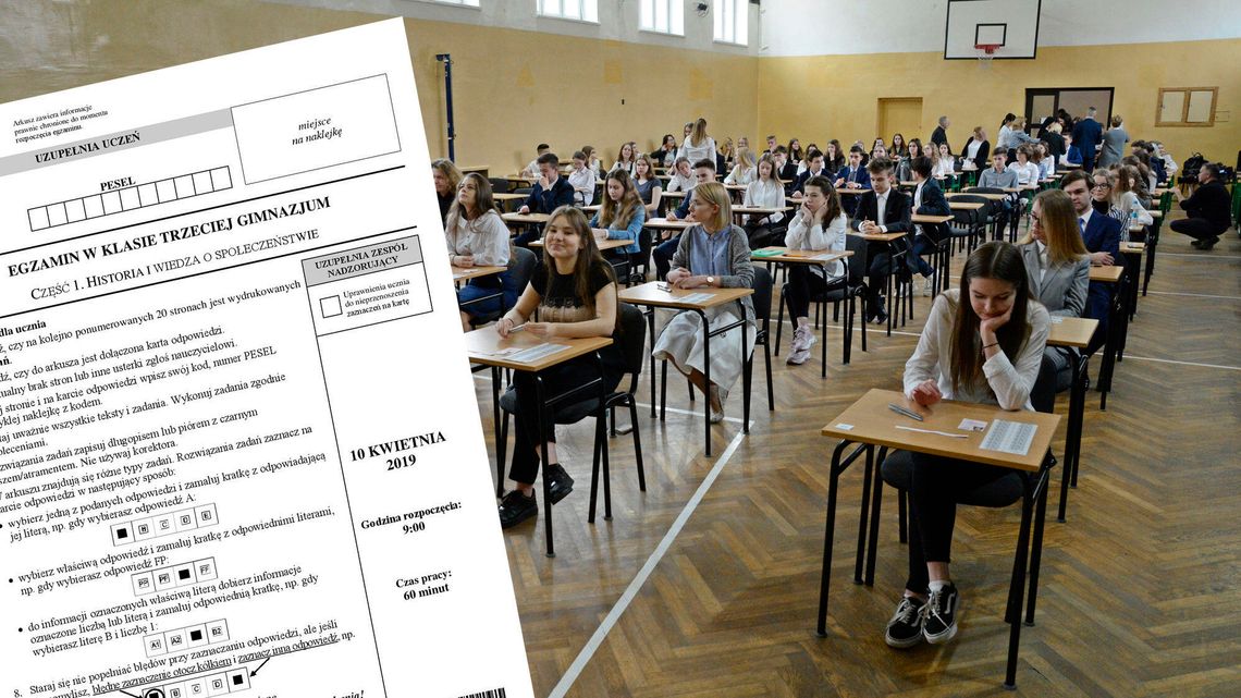 Egzamin gimnazjalny 2019. Historia i WOS - odpowiedzi i arkusze CKE