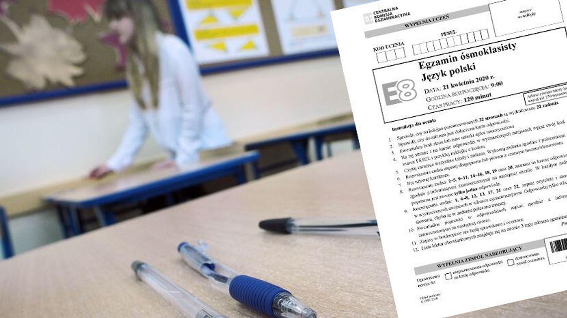 Egzamin ósmoklasisty 2020. Język polski na początek, odpowiedzi po egzaminie na naszej stronie
