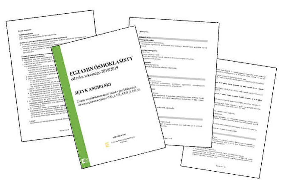 Egzamin ósmoklasisty. Przykładowe arkusze i odpowiedzi Egzamin ósmoklasisty. Przykładowe arkusze i odpowiedzi