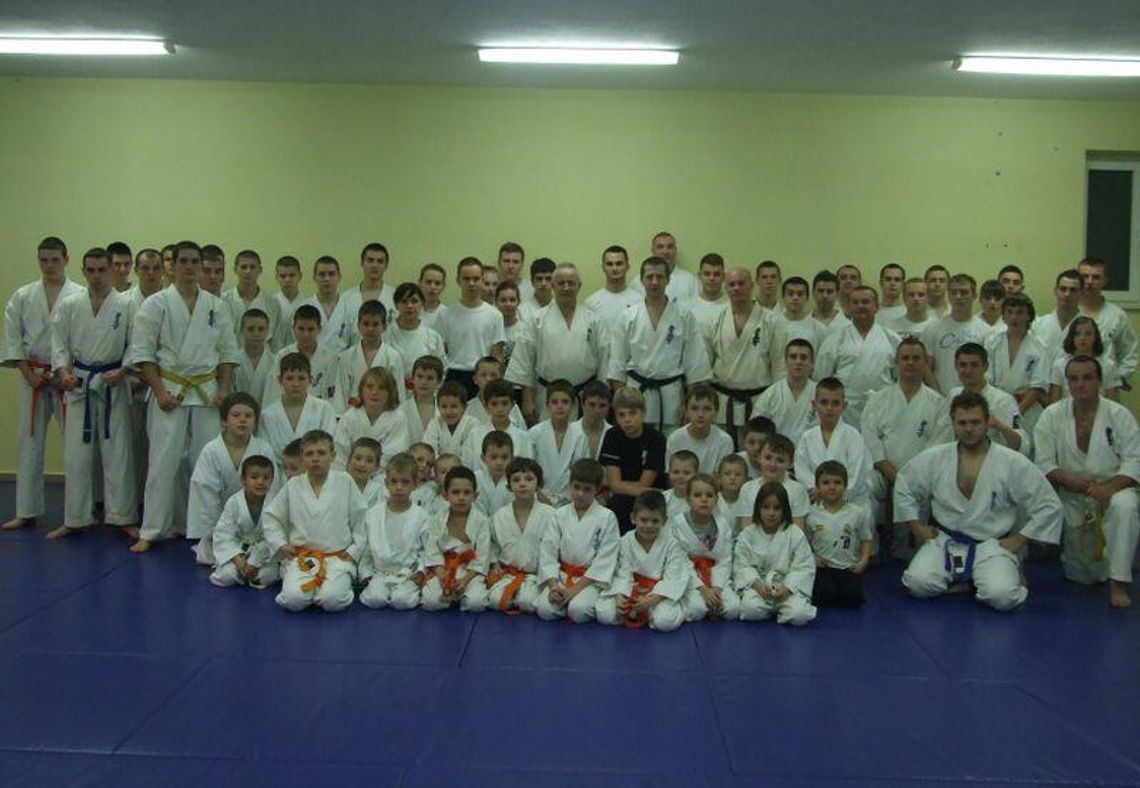 Egzamin w Bialskim Klubie Karate Kyokushin