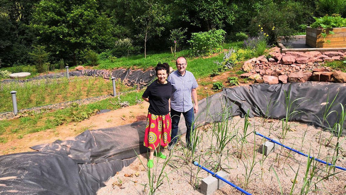 Ekologiczna oczyszczalnia ścieków Olgi Tokarczuk. Opracował ją naukowiec z Uniwersytetu Przyrodniczego w Lublinie
