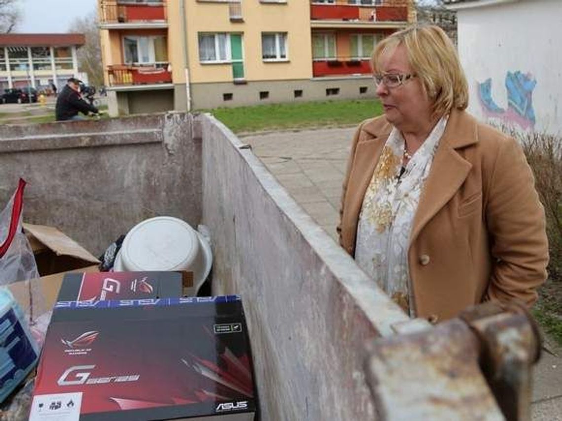 Eksmisja przez pomyłkę. Część rzeczy trafiła do śmietnika