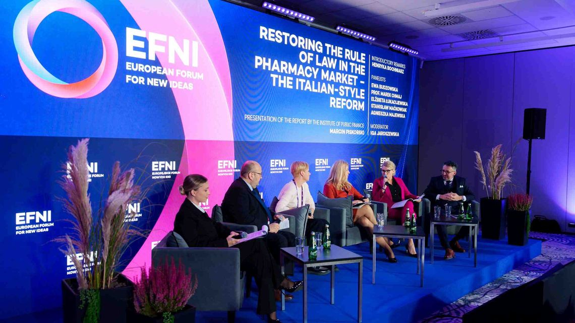 Eksperci podczas EFNI: zasada „apteka tylko dla aptekarza” - czas na zmianę "szkodliwej" regulacji