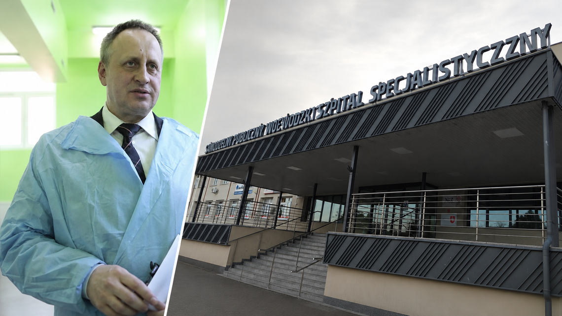 Ekspresowy transfer w cieniu buntu. Dyrektor z Radecznicy przejmuje szpital w Chełmie Andrzej Jarzębowski szpital Chełm