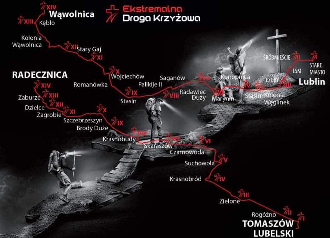 Ekstremalna Droga Krzyżowa. Przejdą kilkadziesiąt kilometrów w milczeniu