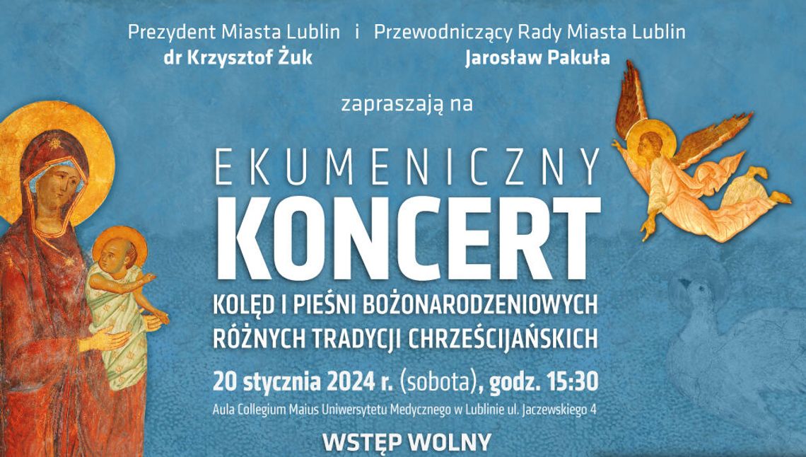 Ekumeniczny koncert kolęd i pieśni bożonarodzeniowych