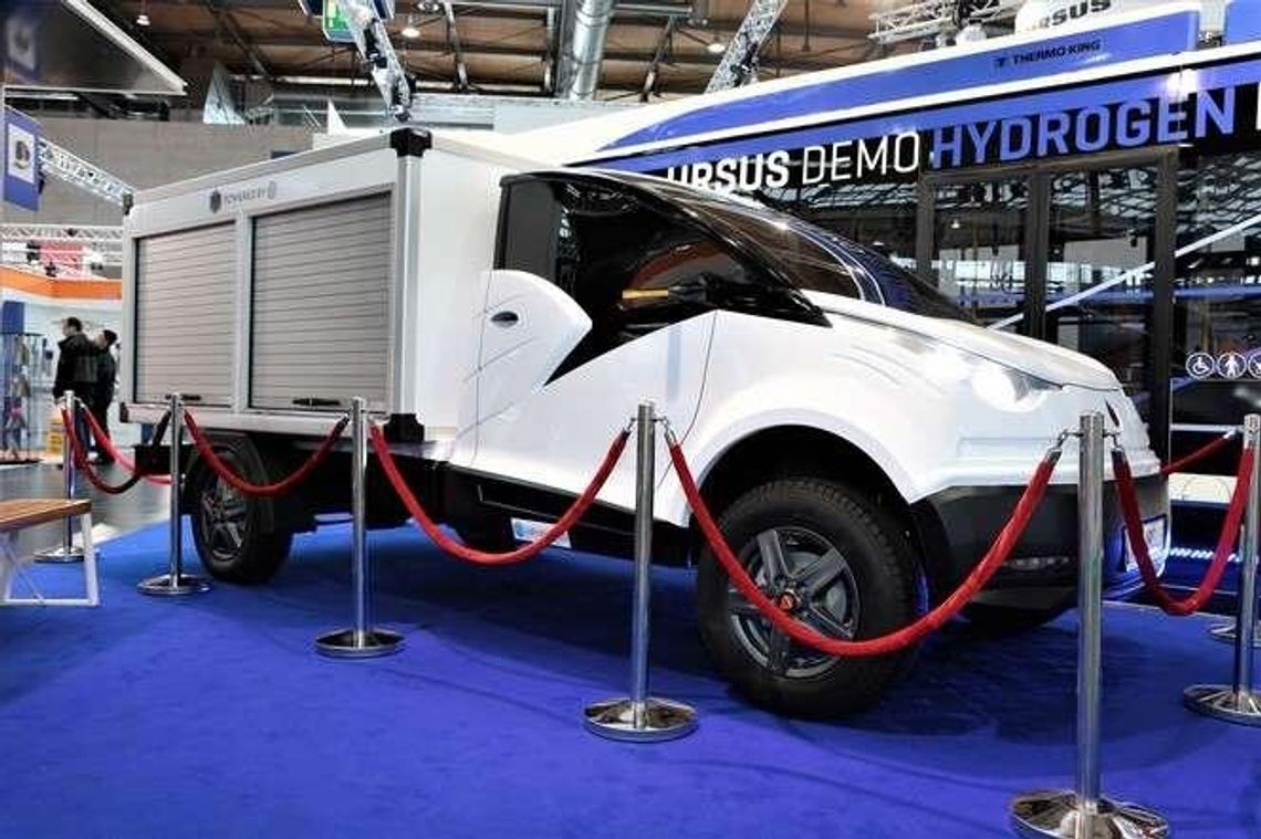 Elektryczny samochód dostawczy z Lublina. Ursus zaprezentował ELVI na targach w Hanowerze