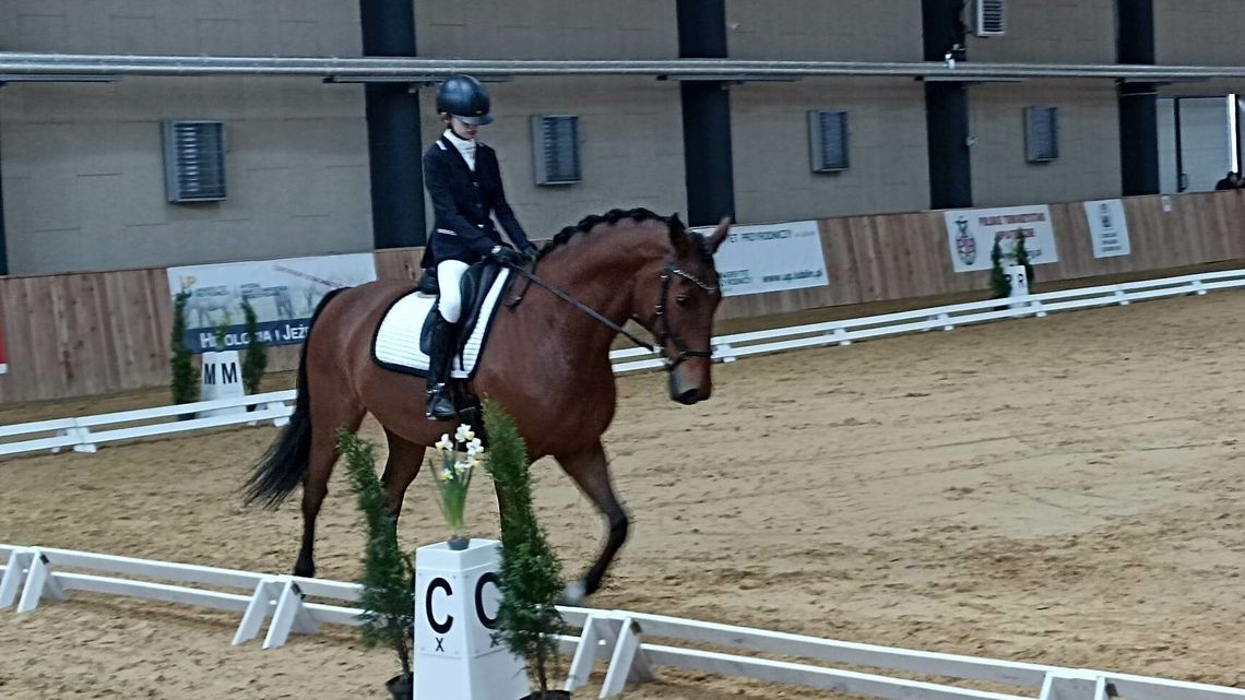 Elżbieta Krawczyk halową mistrzynią województwa lubelskiego w ujeżdżeniu