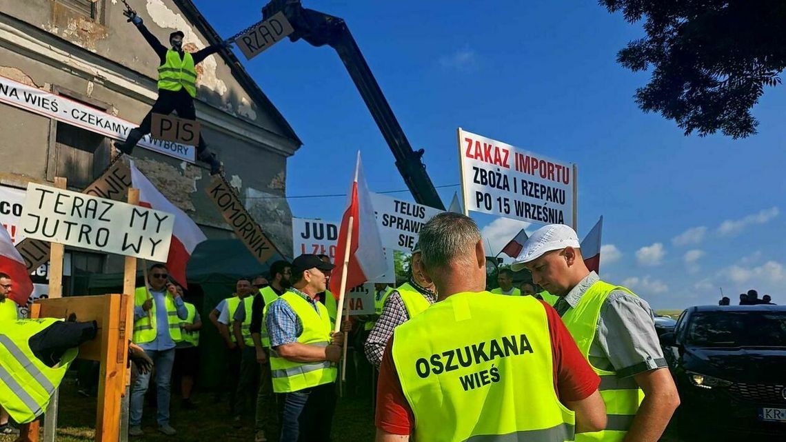 Embargo na zboże wprowadzono, a pociągi dalej jadą