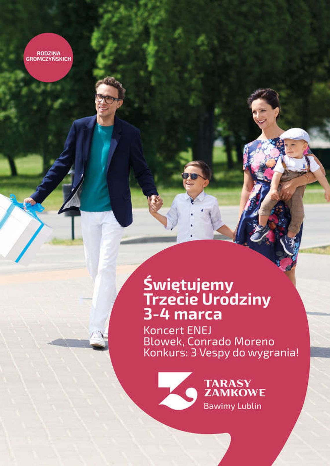 Enej zagra na 3. urodzinach Tarasów Zamkowych