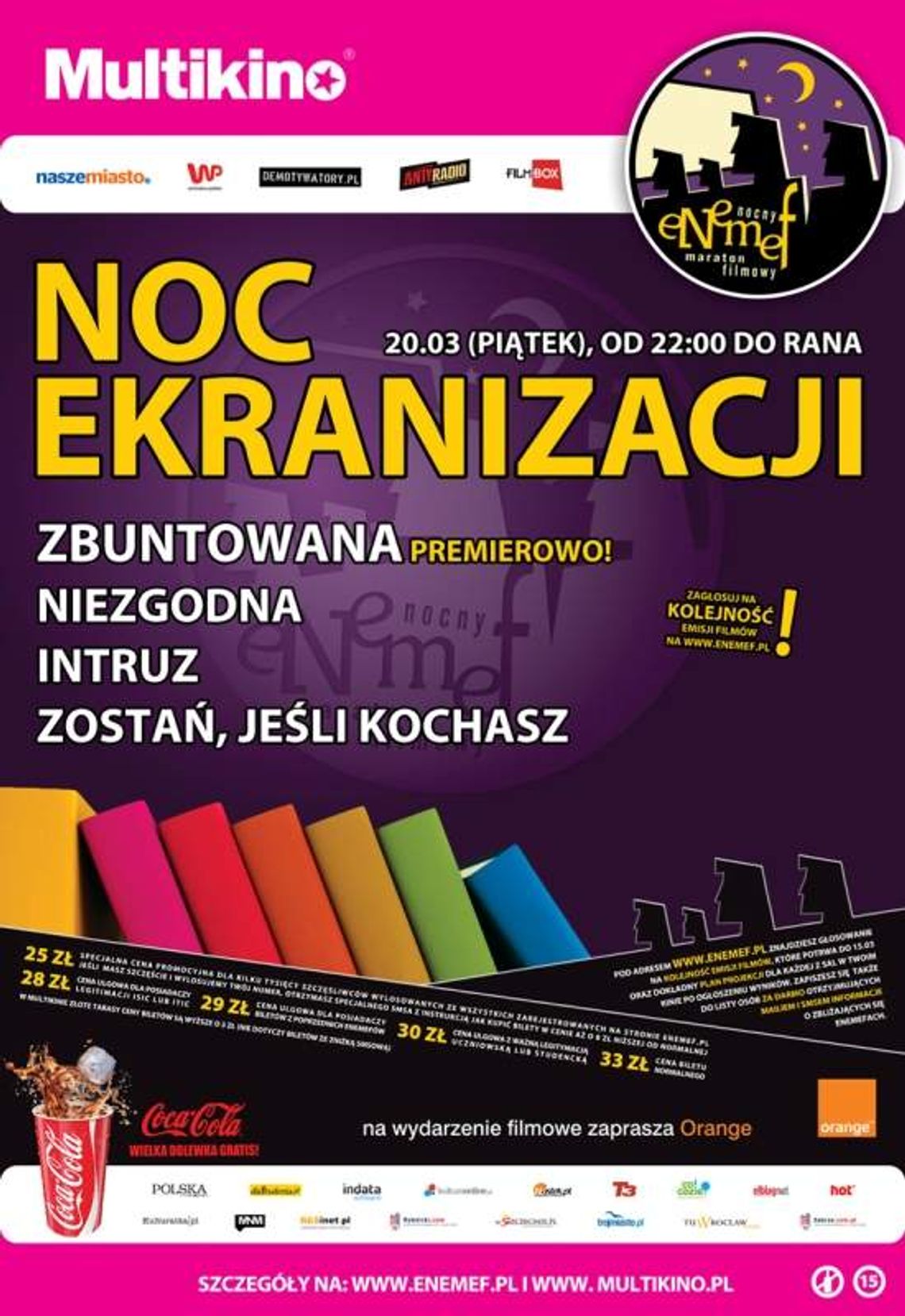 ENEMEF: Noc ekranizacji w Multikinie