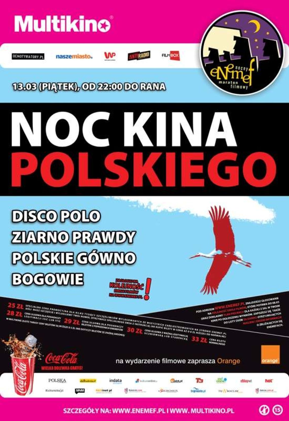 ENEMEF: Noc Kina Polskiego w Multikinie