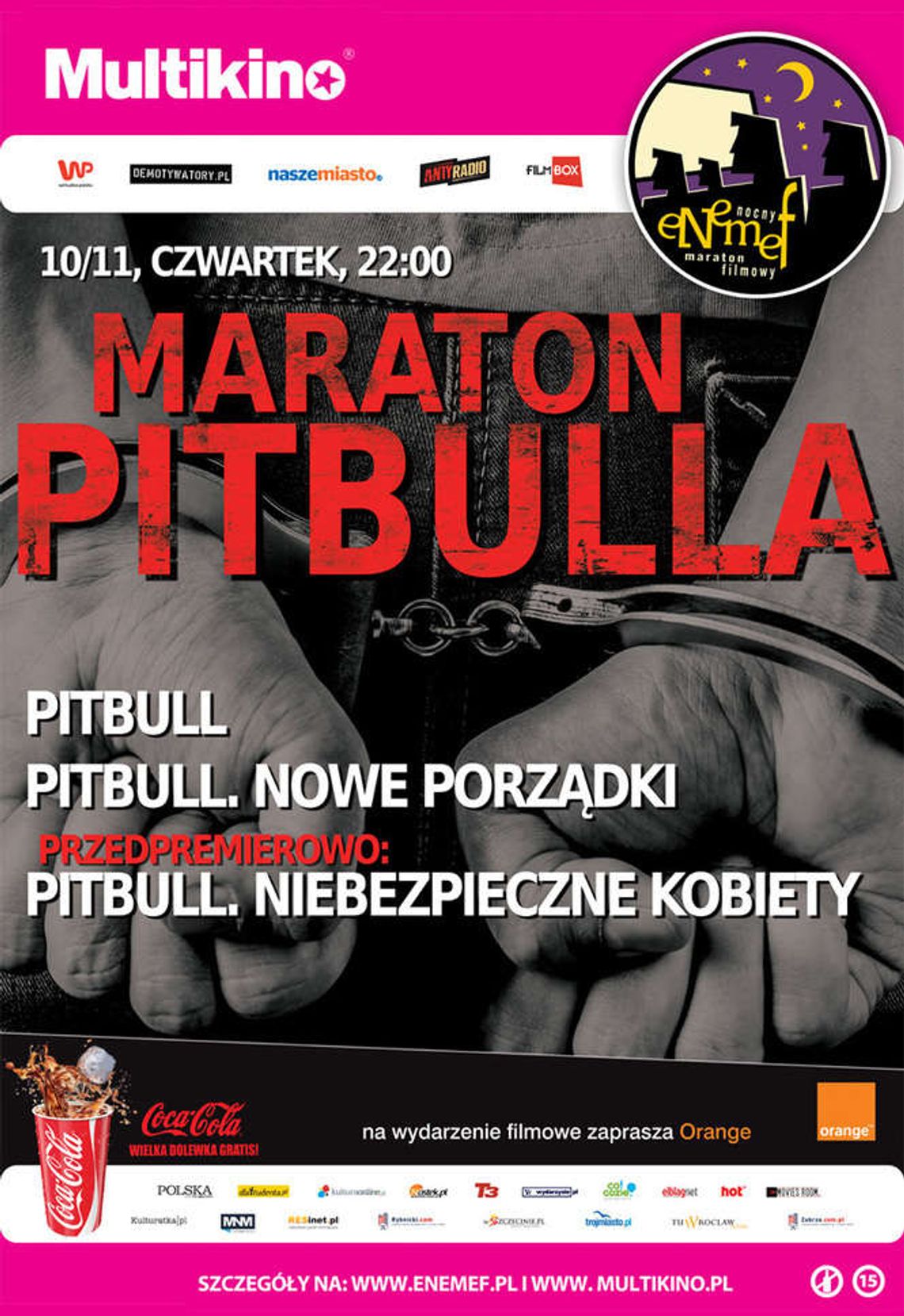 ENEMEF: Noc Pitbulla w Multikinie