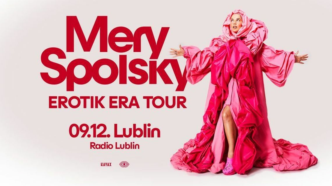 Erotyczne i energetyczne widowisko. Mery Spolsky wystąpi w Radio Lublin
