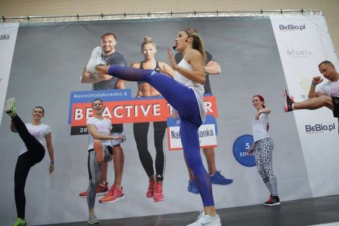 Ewa Chodakowska w Lublinie. Pełna hala na treningu