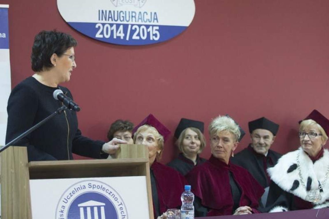 Ewa Kopacz w niedzielę u studentów w Lublinie. Potem w Kraśniku i Wandalinie