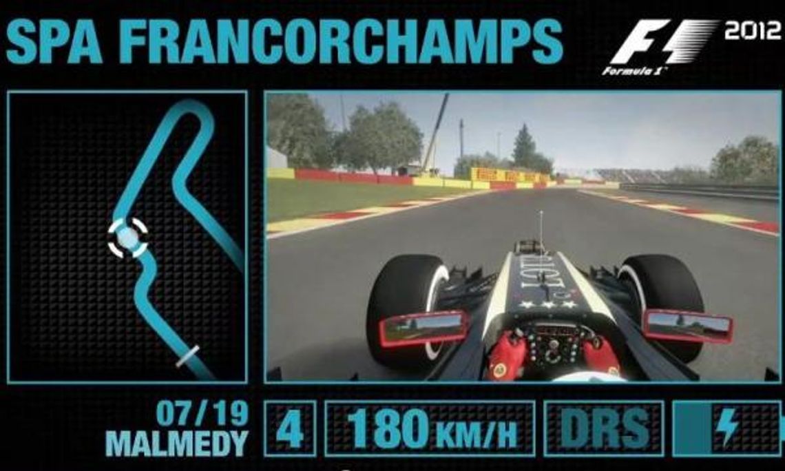 F1 2012: Perfekcyjna jazda w GP Belgii