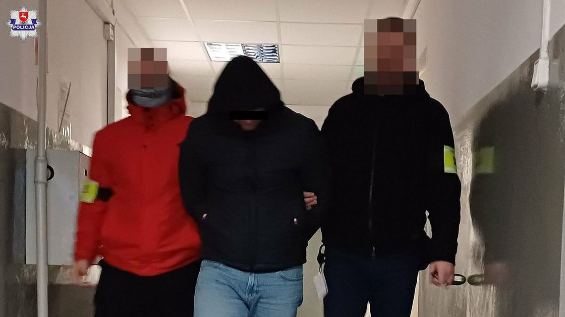 Fałszywy policjant w rękach prawdziwych funkcjonariuszy