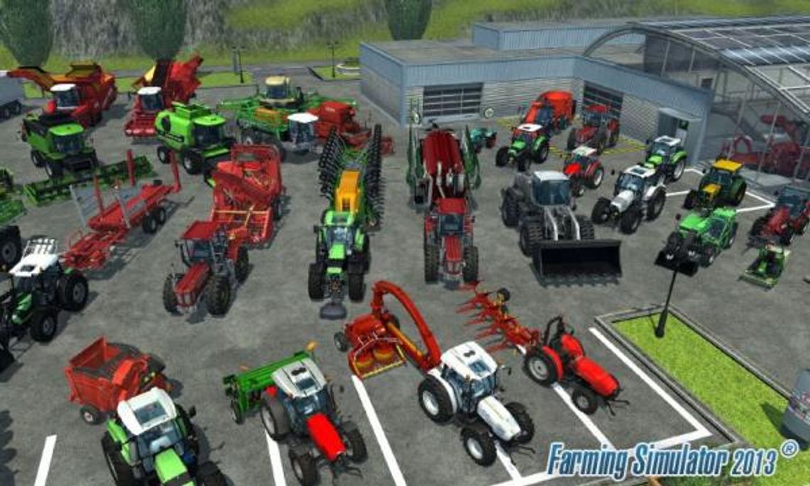 Farming Simulator 2013: Garaż prawdziwego rolnika