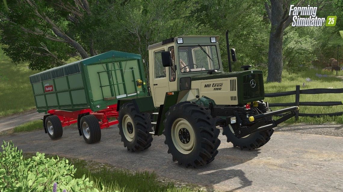 Farming Simulator 25: Każdy może mieć mercedesa na polu (wideo) Farming Simulator 25: Każdy może mieć mercedesa na polu (wideo)