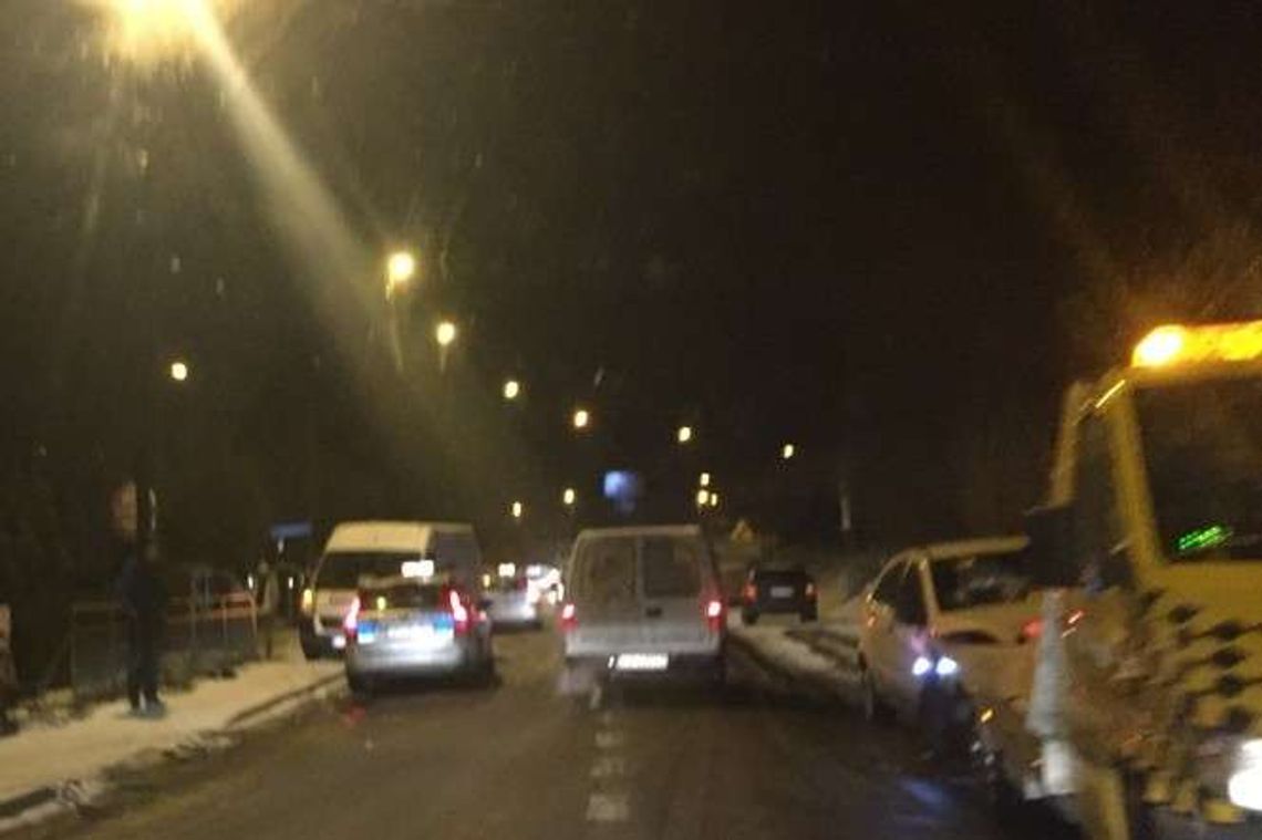 Fatalne warunki na drogach w Lublinie i regionie. Dużo kolizji