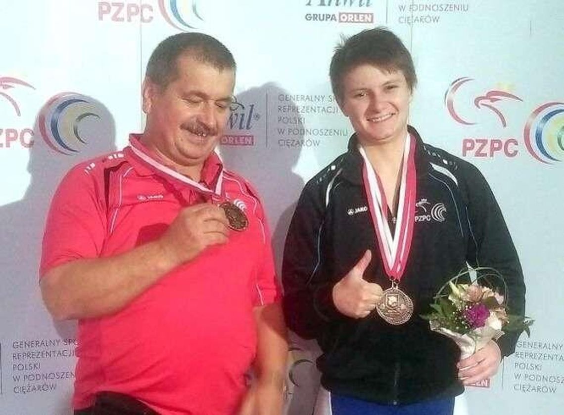 Feledyn i Polakowska z medalami MP w podnoszeniu ciężarów Feledyn i Polakowska z medalami MP w podnoszeniu ciężarów